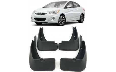 Брызговики Hyundai Accent