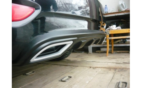 Накладка задняя Hyundai Accent