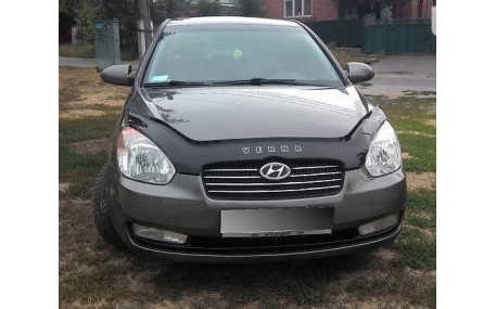 Дефлектор капота Hyundai Accent