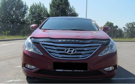 Дефлектор капота Hyundai Sonata YF