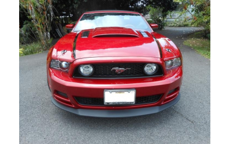 Накладка передняя Ford Mustang 2013-2014