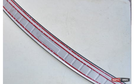 Накладка на задний бампер Kia Sportage 2015-2018