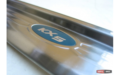 Накладка на задний бампер Kia Sportage 2015-2018