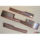 Накладки на пороги Mitsubishi Outlander