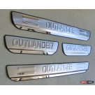 Накладки на пороги Mitsubishi Outlander