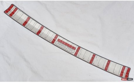 Накладка на задний бампер Mitsubishi Outlander