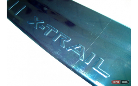 Накладка на задний бампер Nissan X-Trail T32 2013-2017