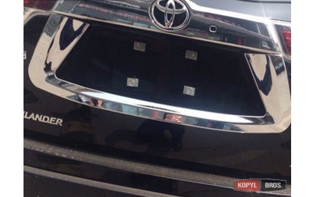 Хром накладки Toyota Highlander