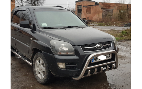 Защита передняя Kia Sportage