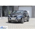 Защита передняя Kia Sportage R