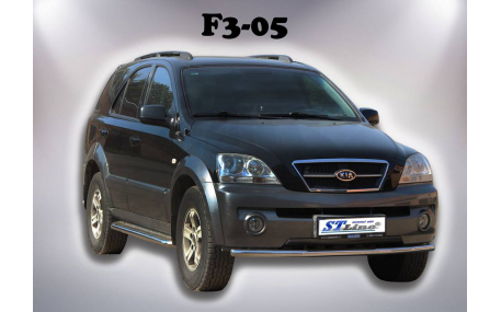 Защита передняя Kia Sorento
