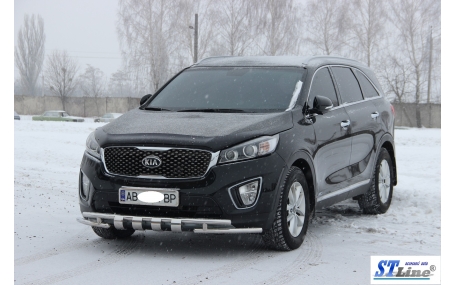 Защита передняя Kia Sorento