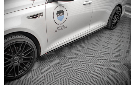 Накладка на пороги Kia Optima