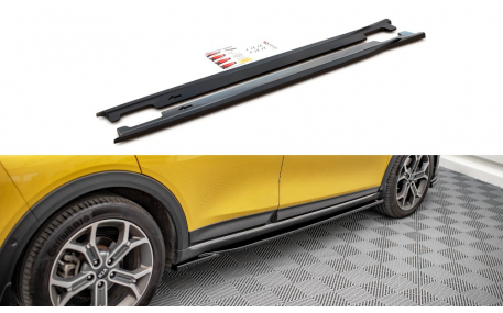 Накладки на пороги Kia Ceed