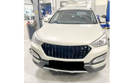Решетка радиатора Hyundai Santa Fe 2013-2015