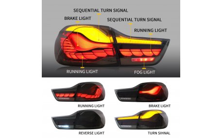 Фонари задние BMW 4 (F32)