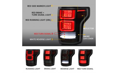 Фонари задние Ford F150