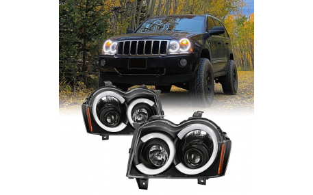 Фары передние JEEP Grand Cherokee 2005-2008