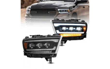 Фары передние Dodge RAM 1500