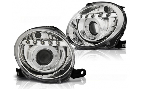 Фары передние Fiat 500