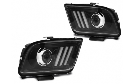 Фары передние Ford Mustang 2005-2009