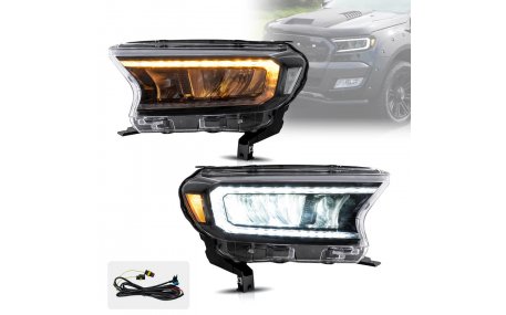 Фары передние Ford Ranger 2015-2021