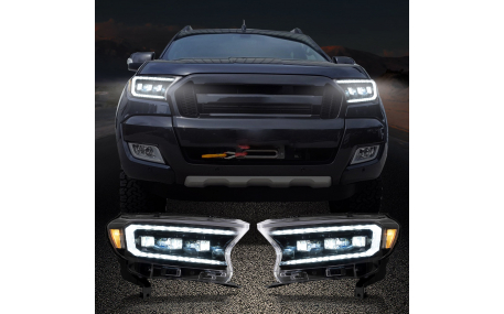 Фары передние Ford Ranger 2015-2021
