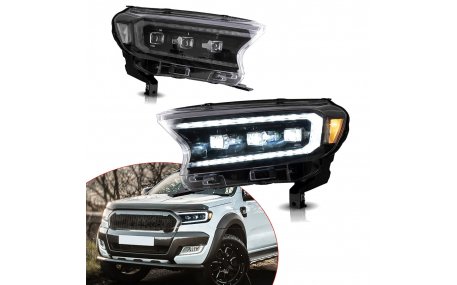 Фары передние Ford Ranger 2015-2021