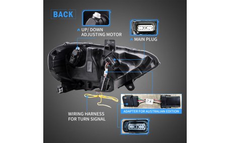 Фары передние Ford Mustang 2018-2022