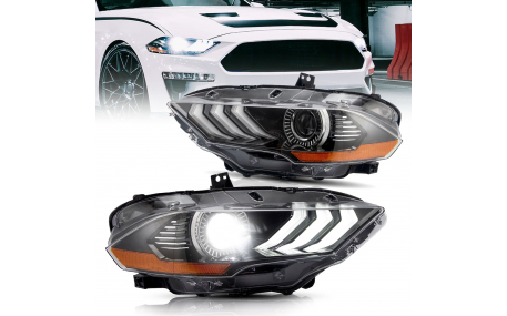 Фары передние Ford Mustang 2018-2022