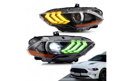 Фары передние Ford Mustang 2018-2022