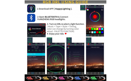 Фары передние Ford Mustang 2018-2022