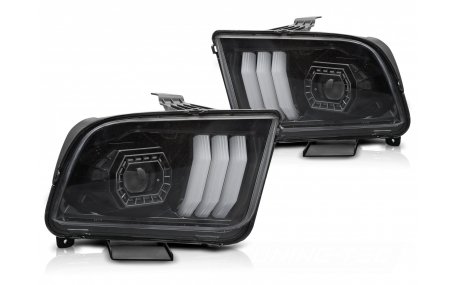 Фары передние Ford Mustang 2005-2009