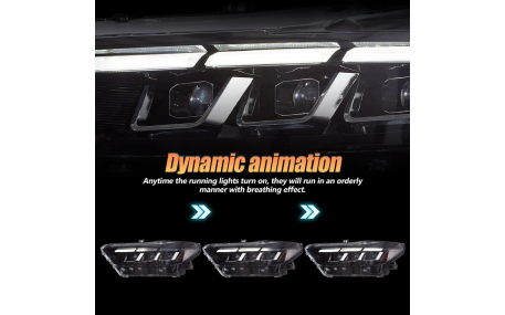 Фары передние Ford Mustang 2015-2017