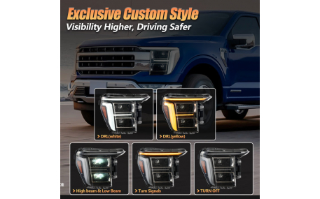 Фары передние Ford F150 2021-2024