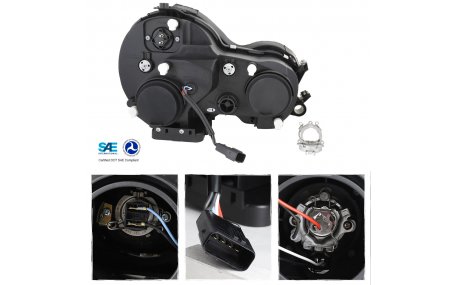 Фары передние Mercedes E-class W210 1999-2002