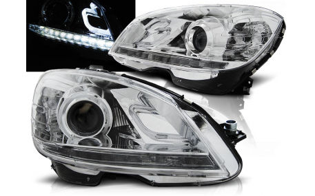 Фары передние Mercedes C-class W204 2007-2011