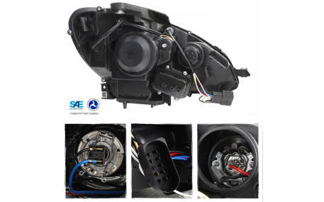 Фары передние Mercedes C-class W204 2007-2011