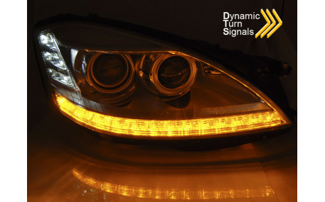 Фары передние Mercedes S-class W221 2005-2009