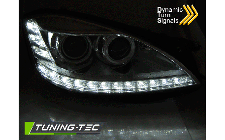 Фары передние Mercedes S-class W221 2005-2009