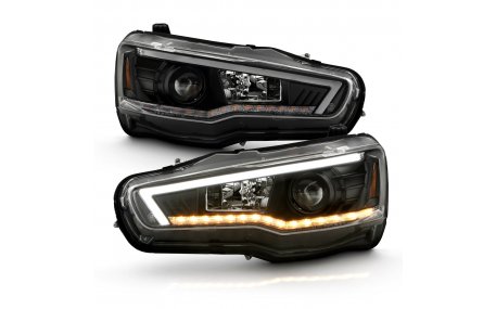 Фары передние Mitsubishi Lancer X