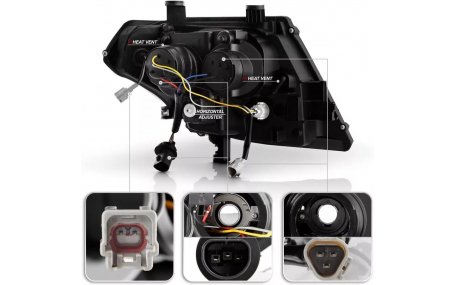 Фары передние Nissan Navara/Frontier 2010-2014
