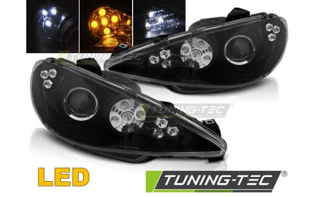 Фары передние Peugeot 206 2002-2006