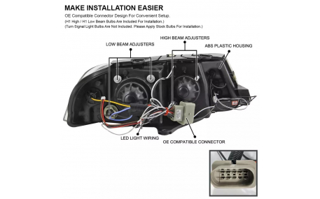 Фары передние Volkswagen Passat B5 2000-2005