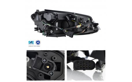 Фары передние Volkswagen Golf 7 2017-2019