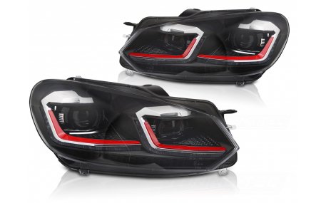 Фары передние Volkswagen Golf 6