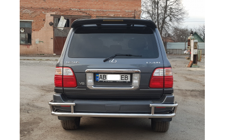 Защита задняя Lexus LX470