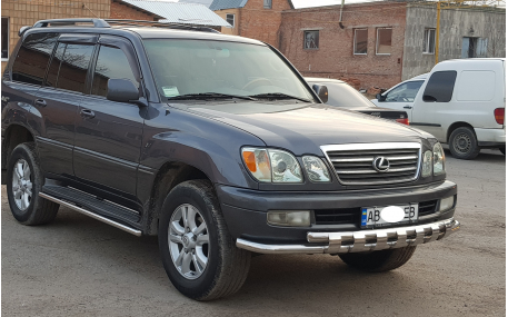 Защита передняя Lexus LX470