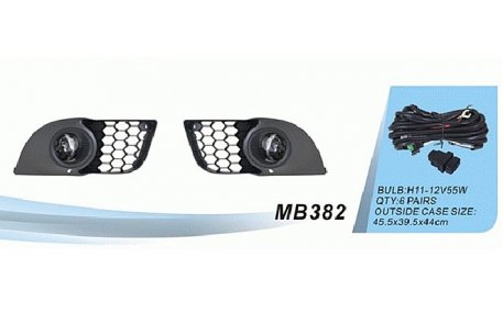 Противотуманки Mitsubishi Lancer X