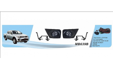 Противотуманки Mitsubishi L200